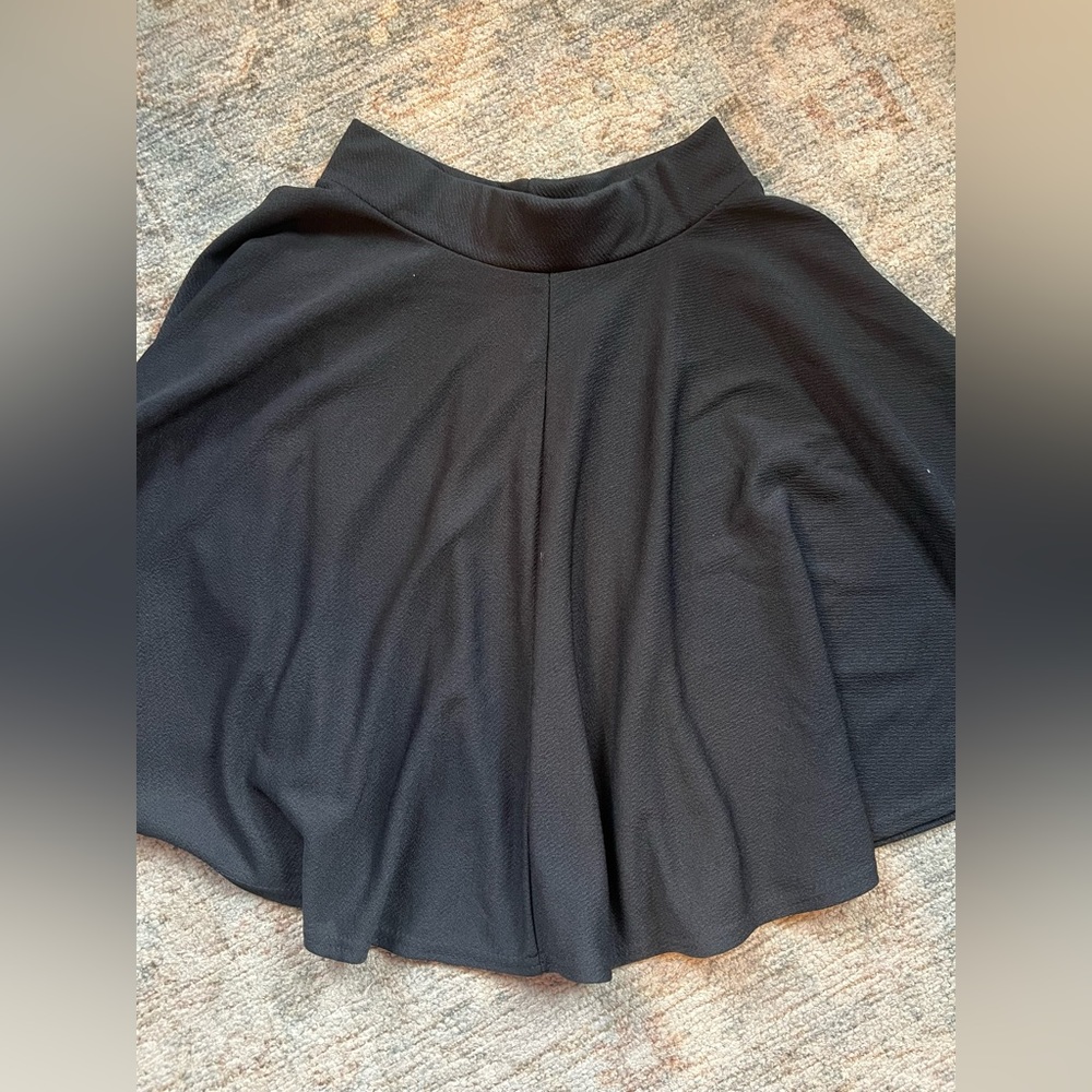 Black Skater Skirt